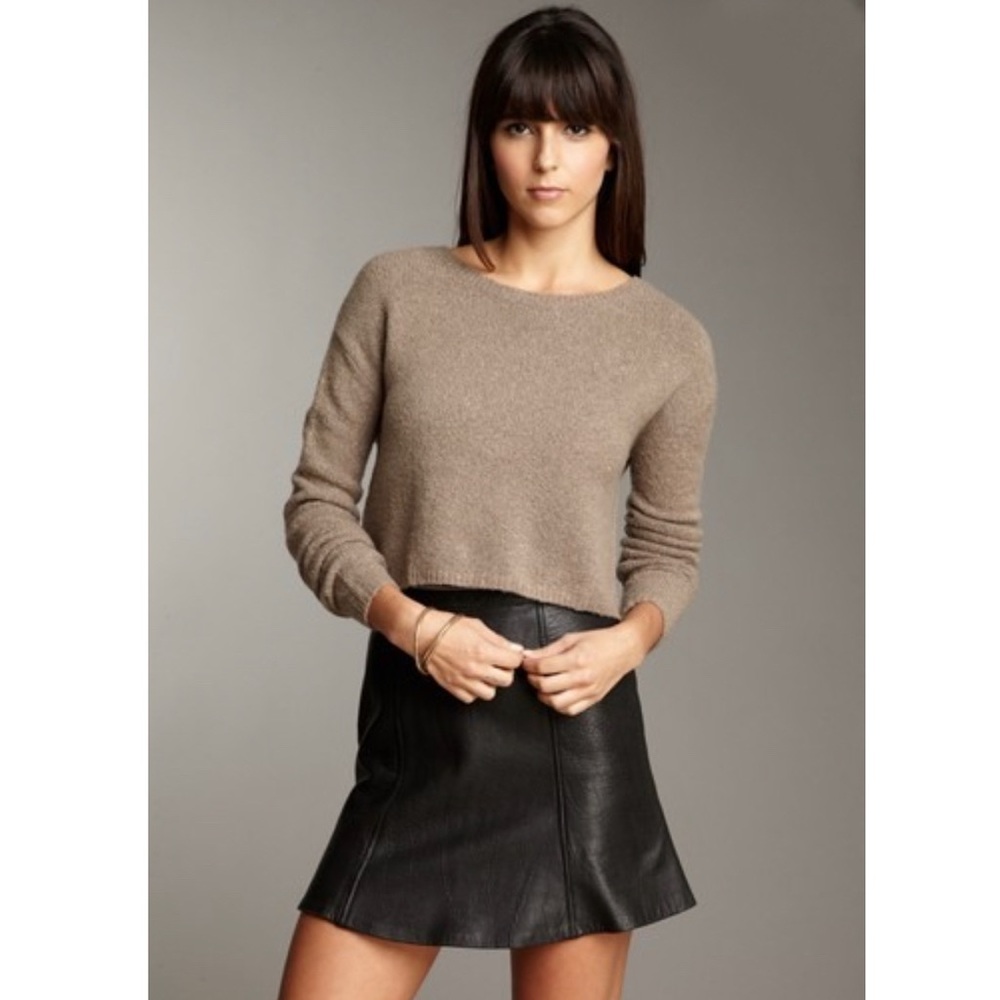 NWOT BCBGMaxAzria Ida Cropped Sweater